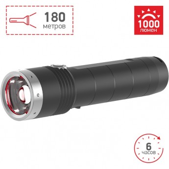 Аккумуляторный фонарь LED LENSER MT10 с аксессуарами