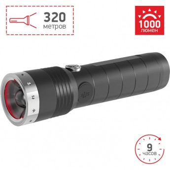 Аккумуляторный фонарь LED LENSER MT14 с аксессуарами