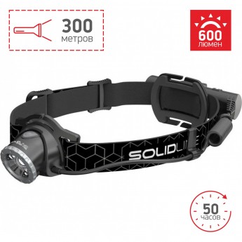 Налобный фонарь LED LENSER Solidline SH6R